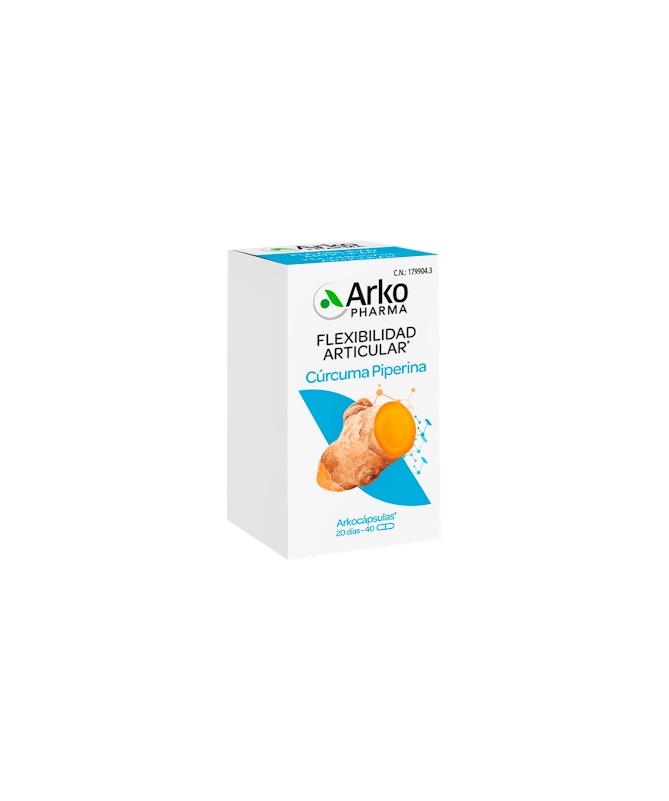 ARKOCAPSULAS CURCUMA BIO 40 CAPSULAS – foto del producto curcuma arkocapsulas bio ARKOCAPSULAS CURCUMA BIO 40 CAPSULAS – foto del producto curcuma arkocapsulas bio