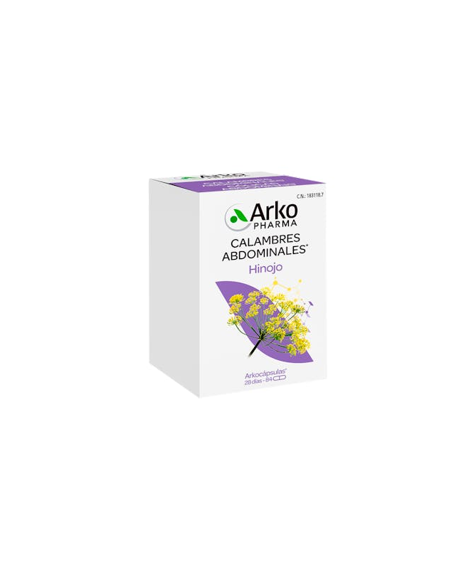 ARKOCAPSULAS HINOJO - (84 CAPS) – foto del producto hinojo cápsula arkocapsulas
