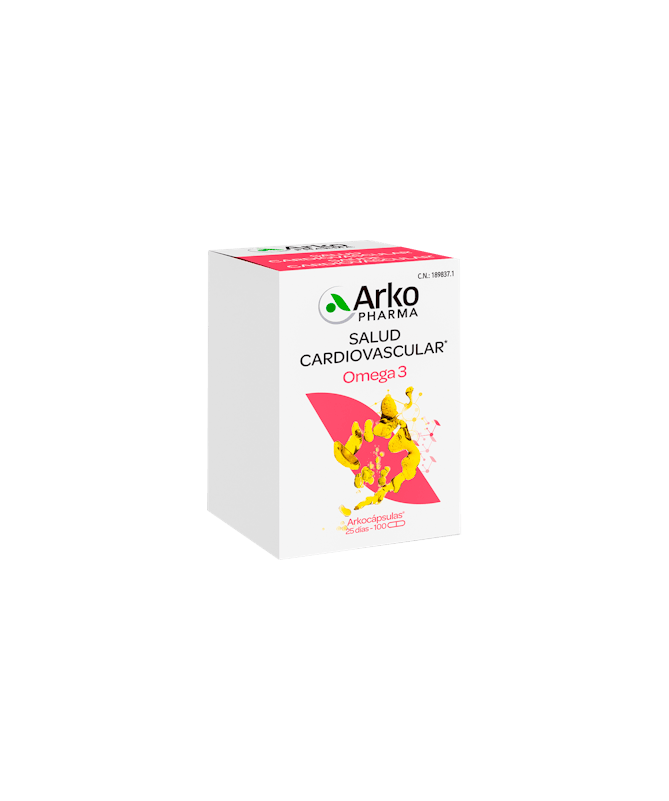 ARKOCAPSULAS OMEGA 3 100 CAPS – foto del producto arkocapsulas omega 100