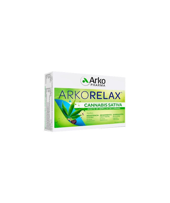 ARKORELAX CANNABIS SATIVA 30 COMPRIMIDOS – foto del producto arkorelax cannabis sativa ARKORELAX CANNABIS SATIVA 30 COMPRIMIDOS – foto del producto arkorelax cannabis sativa