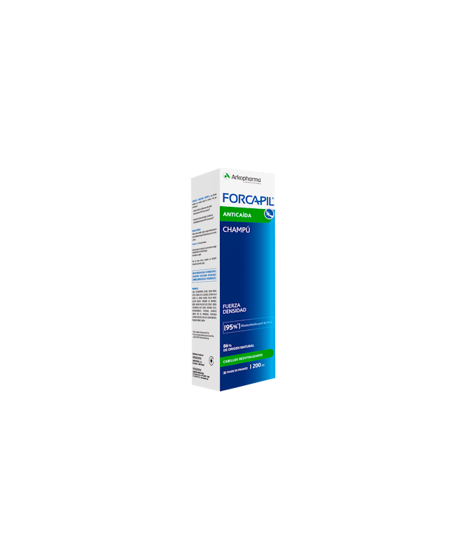 FORCAPIL ANTICAIDA CHAMPU 200 ML – foto del producto cada forcapil anticaida FORCAPIL ANTICAIDA CHAMPU 200 ML – foto del producto cada forcapil anticaida