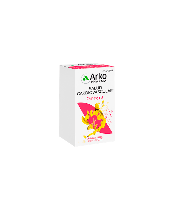 ARKOCAPS OMEGA 3 ACEITE PESCADO 50 CAPS – foto del producto pescado aceite omega ARKOCAPS OMEGA 3 ACEITE PESCADO 50 CAPS – foto del producto pescado aceite omega