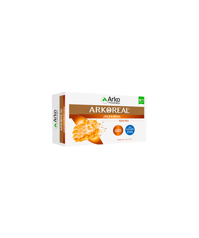 ARKOREAL JALEA REAL FORTE PLUS 1500 20AM – foto del producto ampolla jalea real ARKOREAL JALEA REAL FORTE PLUS 1500 20AM – foto del producto ampolla jalea real