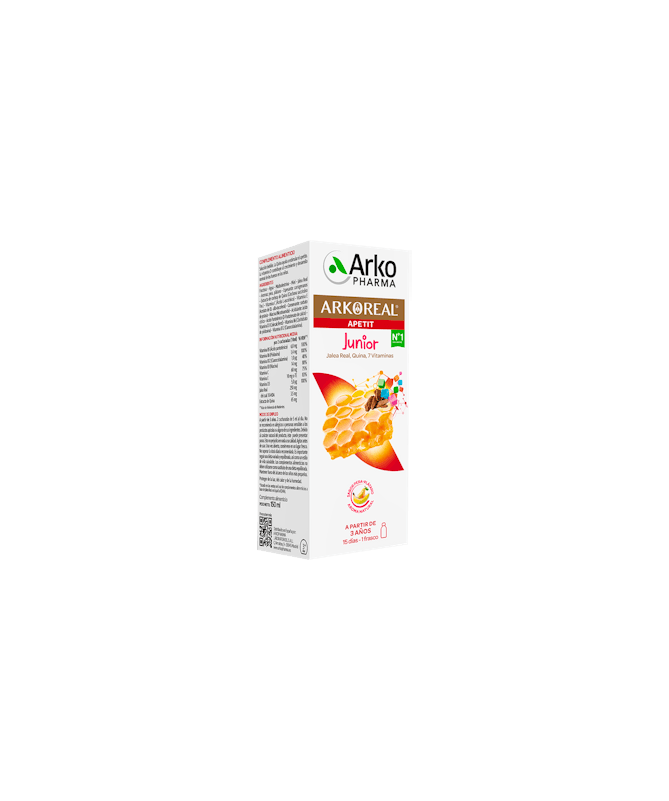 ARKOREAL APETIT NIÑOS JARABE 150 ML – foto del producto vitamina jalea real ARKOREAL APETIT NIÑOS JARABE 150 ML – foto del producto vitamina jalea real