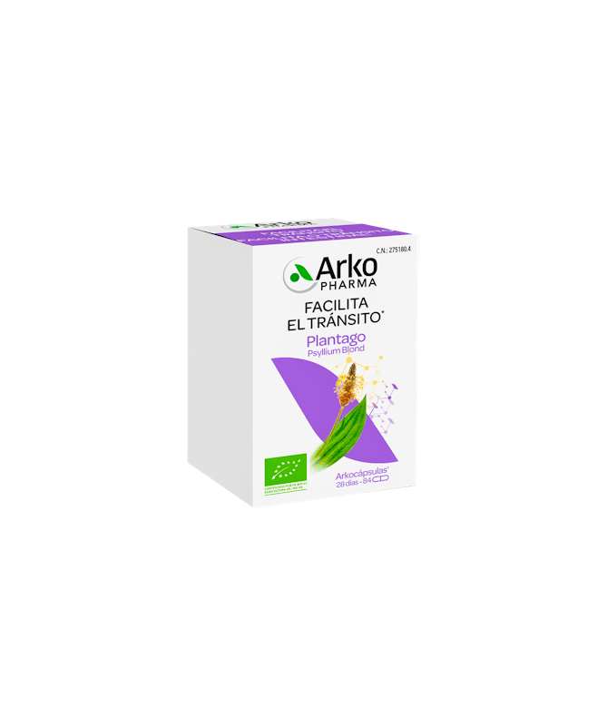 ARKOCAPSULAS PLANTAGO (MUCIVITAL)84 CAPS – foto del producto arkocapsulas plantago mucivital