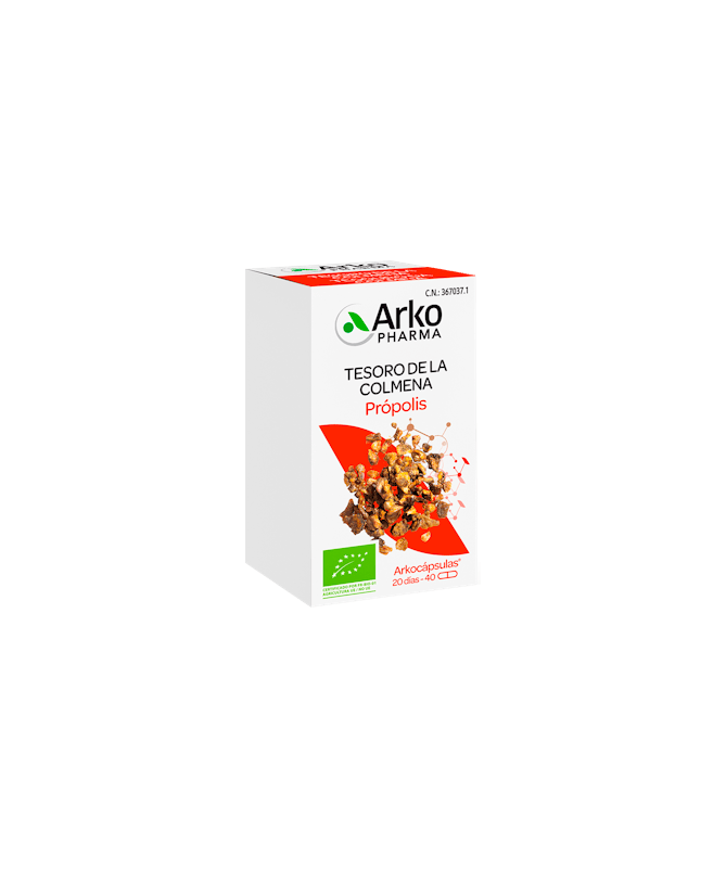 ARKOCAPS PROPOLIS (PROPOLEO) BIO 40CAPS – foto del producto arkocaps propolis propoleo