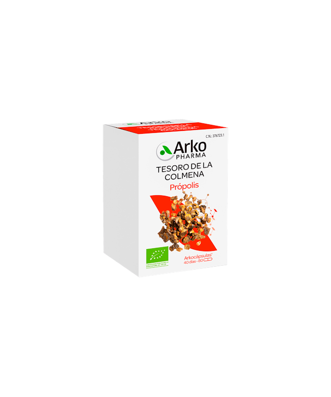 ARKOCAPSULAS PROPOLIS 84 CAPSULAS – foto del producto arkocapsulas propolis capsulas
