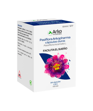 ARKOCAPSULAS PASIFLORA 84 CAPS – foto del producto arkocapsulas pasiflora caps