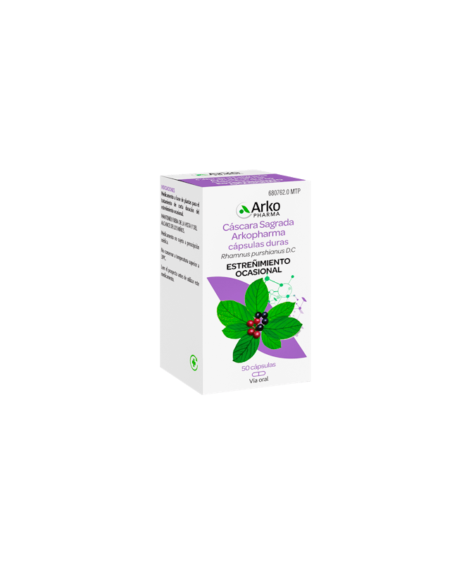 ARKOCAPSULAS CASCARA SAGRADA 250MG 50 CP – foto del producto arkocapsulas cascara sagrada
