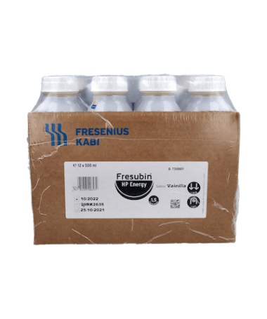 FRESUBIN HP ENERGY VAINILLA 12 BOTX500ML – foto del producto fresubin energy vainilla