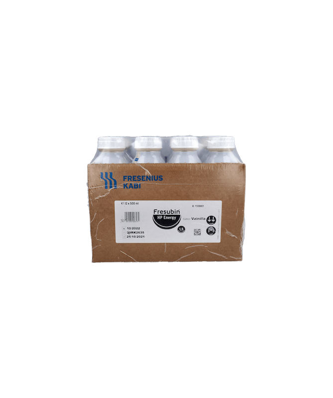 FRESUBIN HP ENERGY VAINILLA 12 BOTX500ML – foto del producto fresubin energy vainilla
