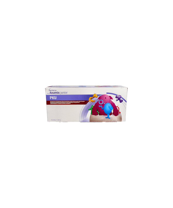 PKU ANAMIX JUNIOR CHOCOLAT 30 SOBRE 36GR – foto del producto pku anamix junior PKU ANAMIX JUNIOR CHOCOLAT 30 SOBRE 36GR – foto del producto pku anamix junior