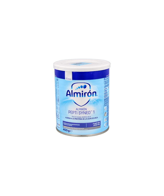 ALMIRON PEPTI SYNEO 1 NEUTRO LATA 400 G – foto del producto almiron pepti syneo ALMIRON PEPTI SYNEO 1 NEUTRO LATA 400 G – foto del producto almiron pepti syneo