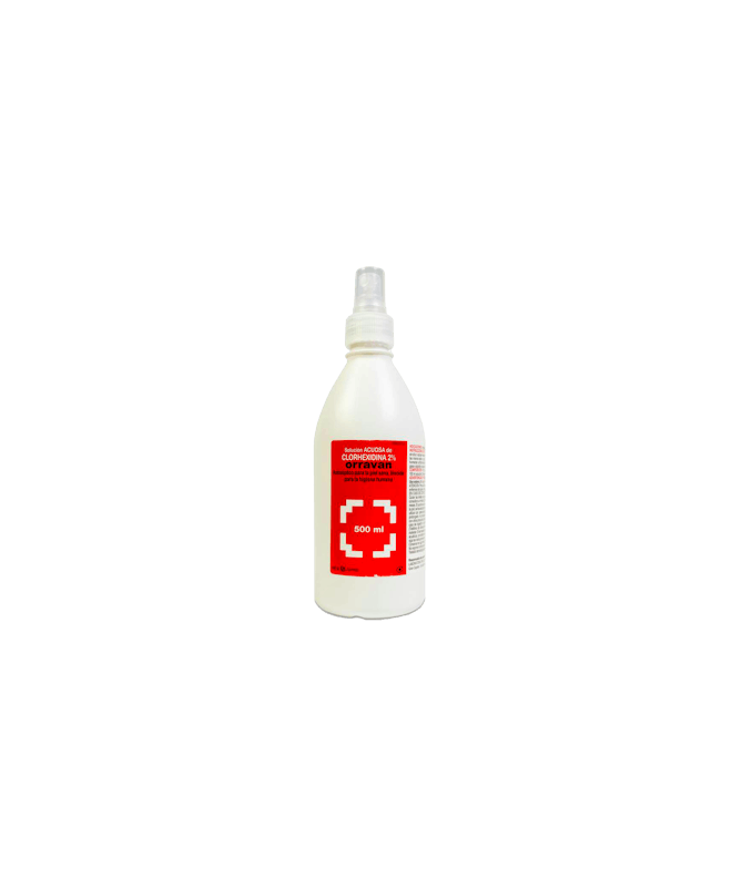 ORRAVAN CLORHEXIDINA 2% SOL ACUOSA 500ML – foto del producto orravan clorhexidina sol