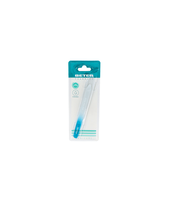 LIMA DE UÑAS - BETER (CRISTAL TEMPLADO13 – foto del producto lima uñas beter
