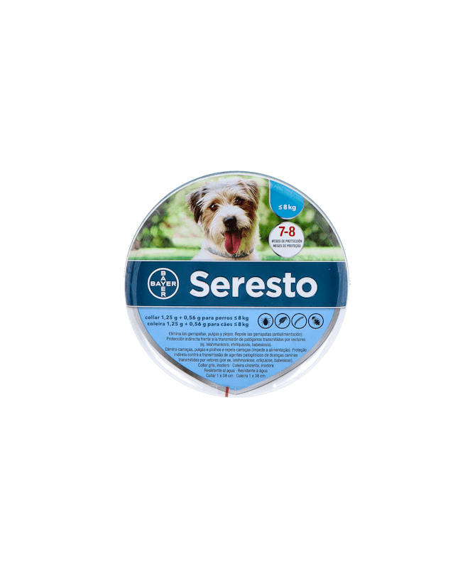 SERESTO COLLAR PERROS PEQUEÑOS BAYER – foto del producto cada seresto collar SERESTO COLLAR PERROS PEQUEÑOS BAYER – foto del producto cada seresto collar