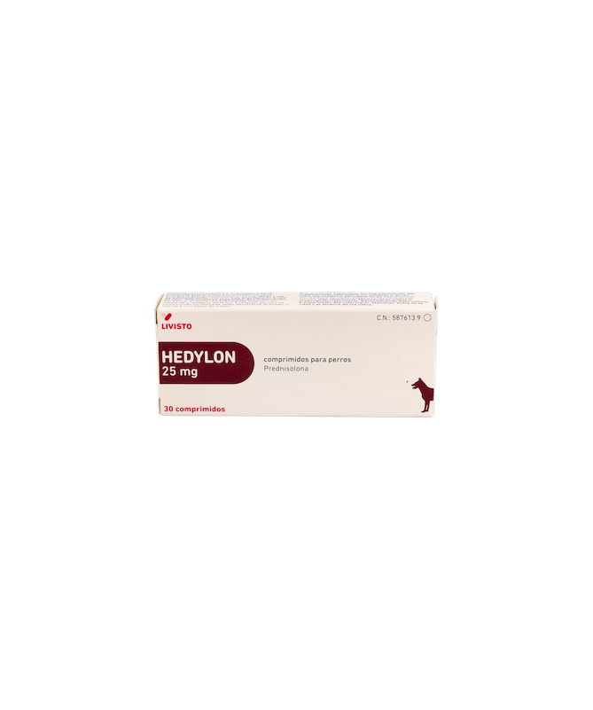 HEDYLON 25 MG 30 CP LIVISTO – foto del producto cada hedylon livisto