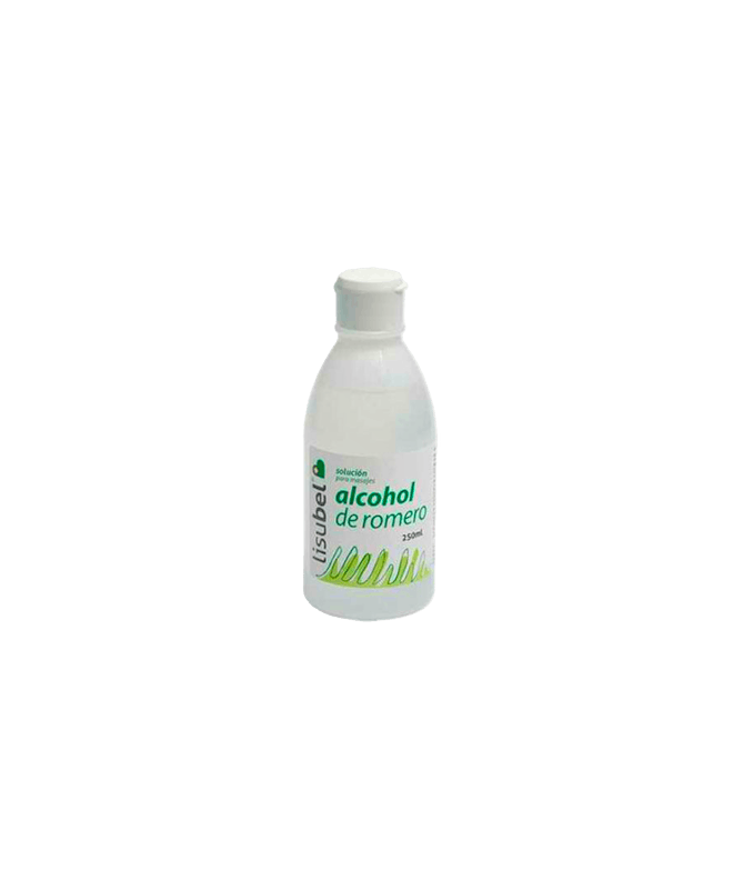 LISUBEL ALCOHOL DE ROMERO 250 ML – foto del producto cada lisubel alcohol