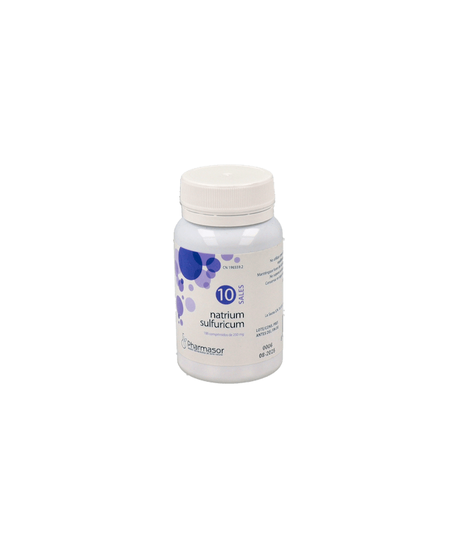NATRIUM SULFURICUM N10 100 COMP HOMEOSOR – foto del producto cada natrium sulfuricum NATRIUM SULFURICUM N10 100 COMP HOMEOSOR – foto del producto cada natrium sulfuricum