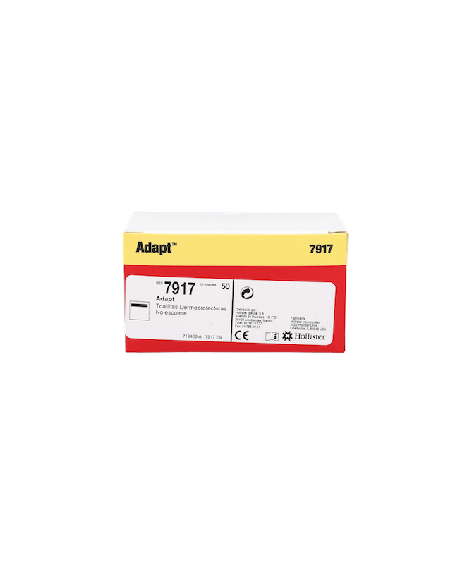 HOLLISTER TOALLITA GEL DERMOPROTECTOR 50 – foto del producto hollister toallita gel