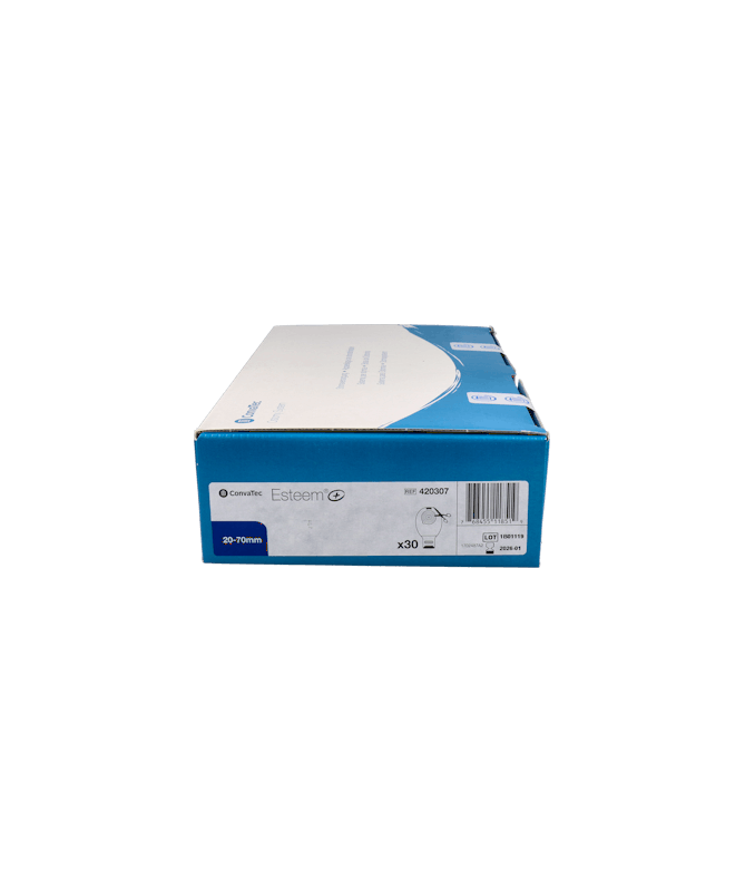 ESTEEM INVISICLOSE TRANS REC 20-70 MM – foto del producto stomahesive durahesive esteem