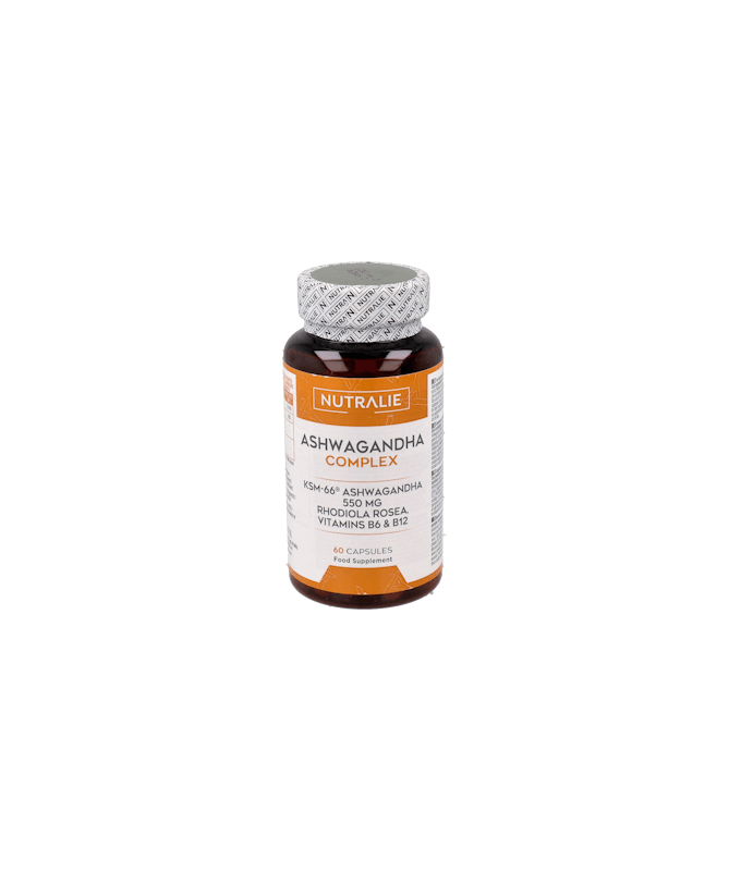 ASHWAGANDHA COMPLEX NUTRALIE 60 CAPS – foto del producto cada ashwagandha complex