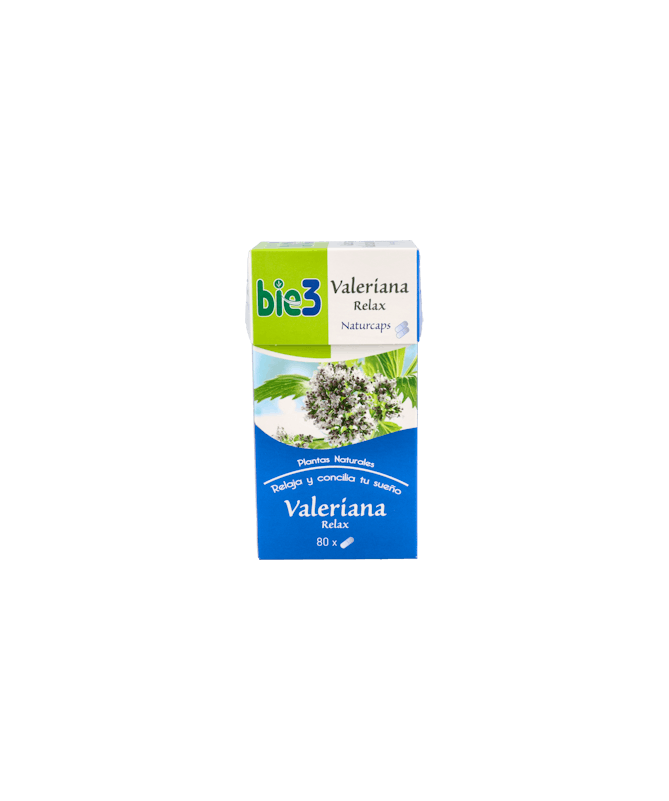 BIE 3 VALERIANA RELAX 80 CAPSULAS – foto del producto bie valeriana relax BIE 3 VALERIANA RELAX 80 CAPSULAS – foto del producto bie valeriana relax