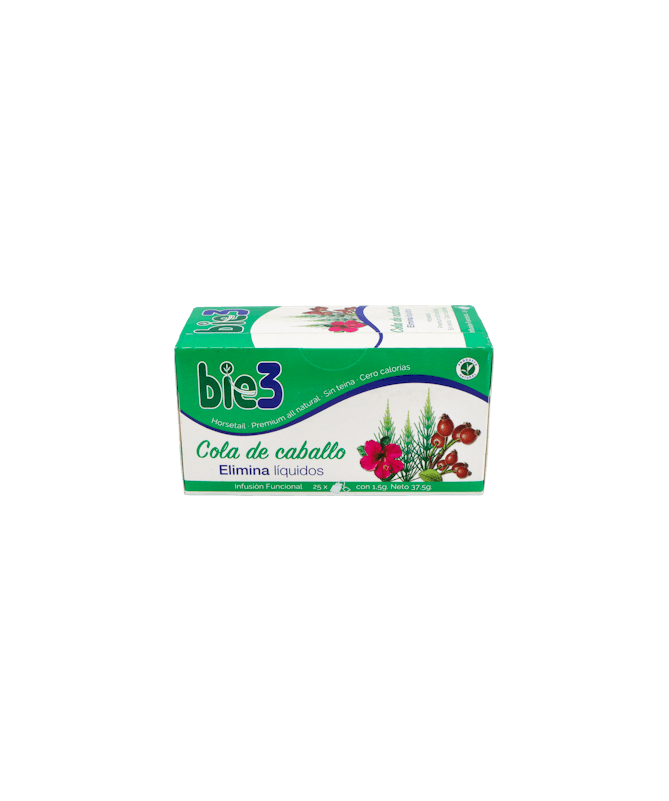 BIE 3 COLA DE CABALLO 25 BOLSITAS FILTRO – foto del producto cola caballo malva BIE 3 COLA DE CABALLO 25 BOLSITAS FILTRO – foto del producto cola caballo malva