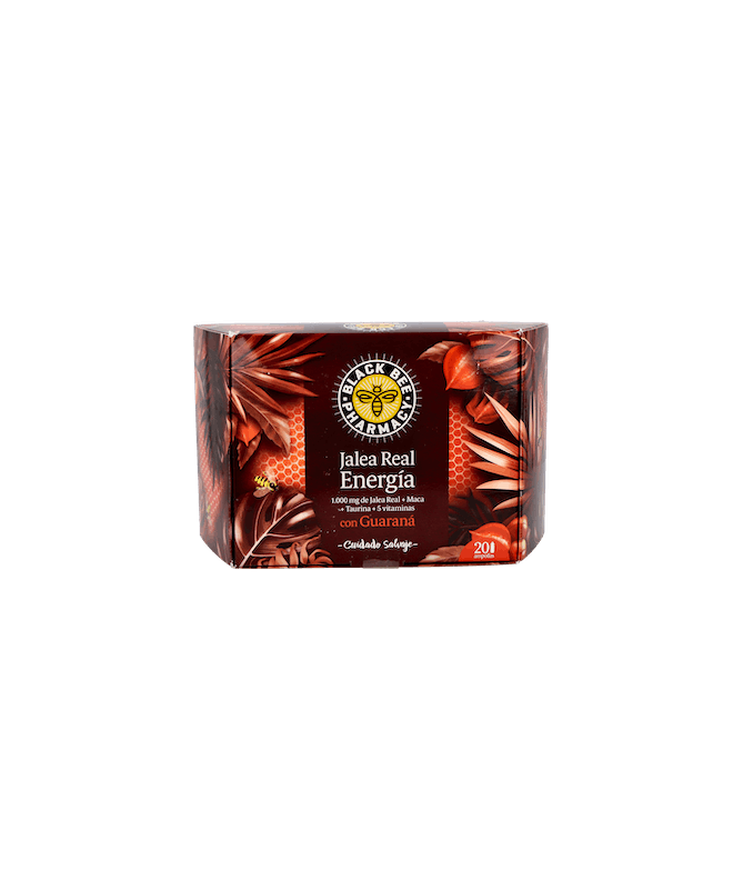 BLACK BEE ENERGIA 10 ML 20 VIALES – foto del producto extracto seco vitamina