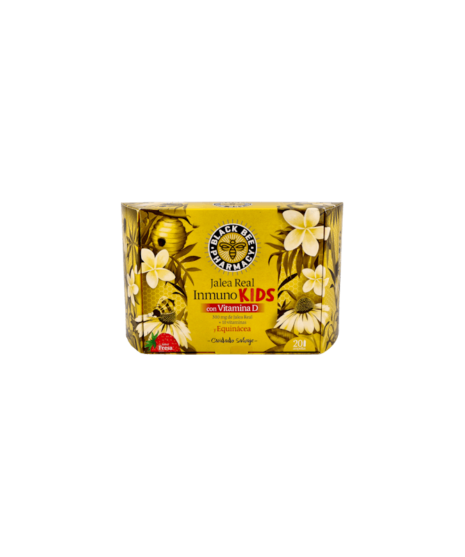BLACK BEE KIDS 10 ML 20 VIALES – foto del producto vitamina ácido mcg BLACK BEE KIDS 10 ML 20 VIALES – foto del producto vitamina ácido mcg