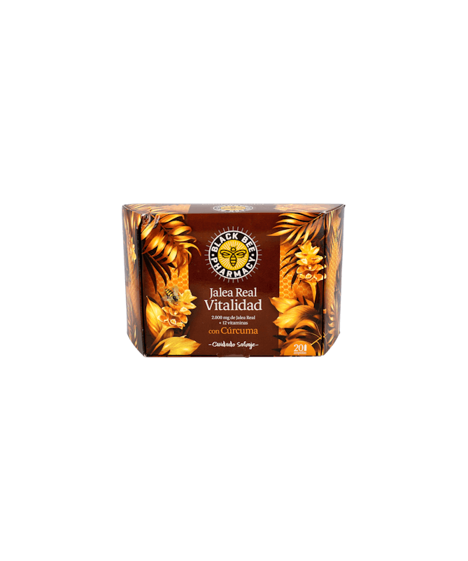 BLACK BEE VITALIDAD 10 ML 20 VIALES – foto del producto cada black bee