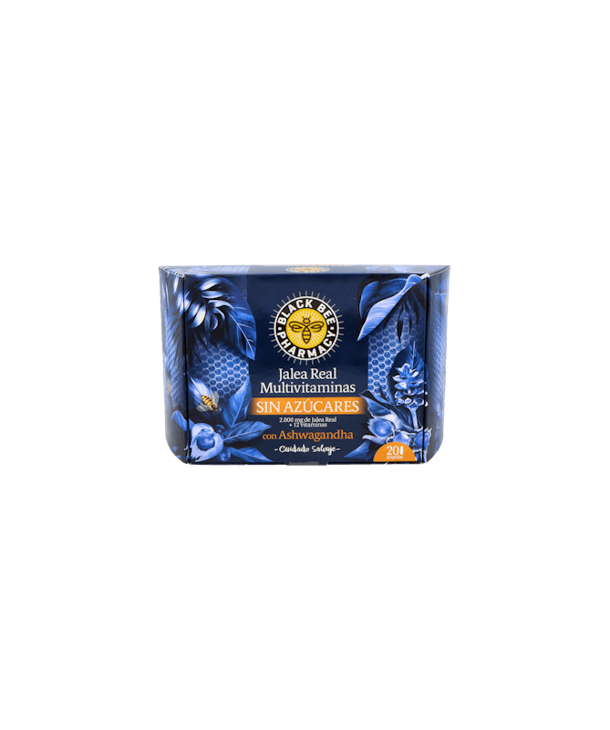 BLACK BEE MULTIVIT SIN AZUCAR 10 ML 20 V – foto del producto black bee multivit