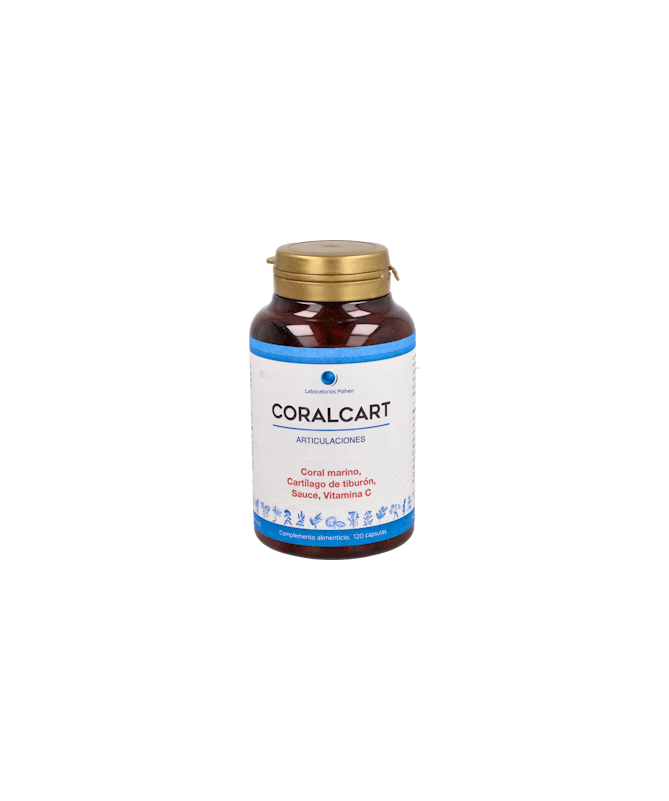 CORALCART 120 CAPS MAHEN – foto del producto cada coralcart 120