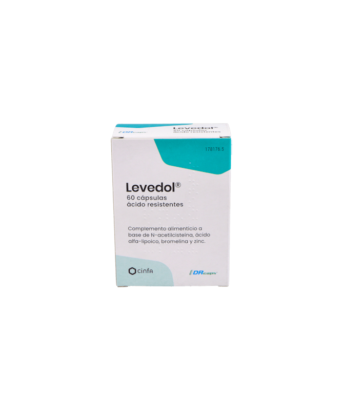LEVEDOL 60 CAPSULAS – foto del producto levedol capsulas sensibles LEVEDOL 60 CAPSULAS – foto del producto levedol capsulas sensibles