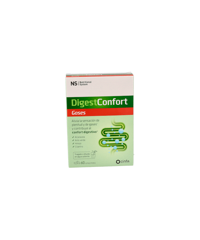 NS DIGESTCONFORT GASES 60 COMPRIMIDOS – foto del producto digestconfort gases comprimidos NS DIGESTCONFORT GASES 60 COMPRIMIDOS – foto del producto digestconfort gases comprimidos