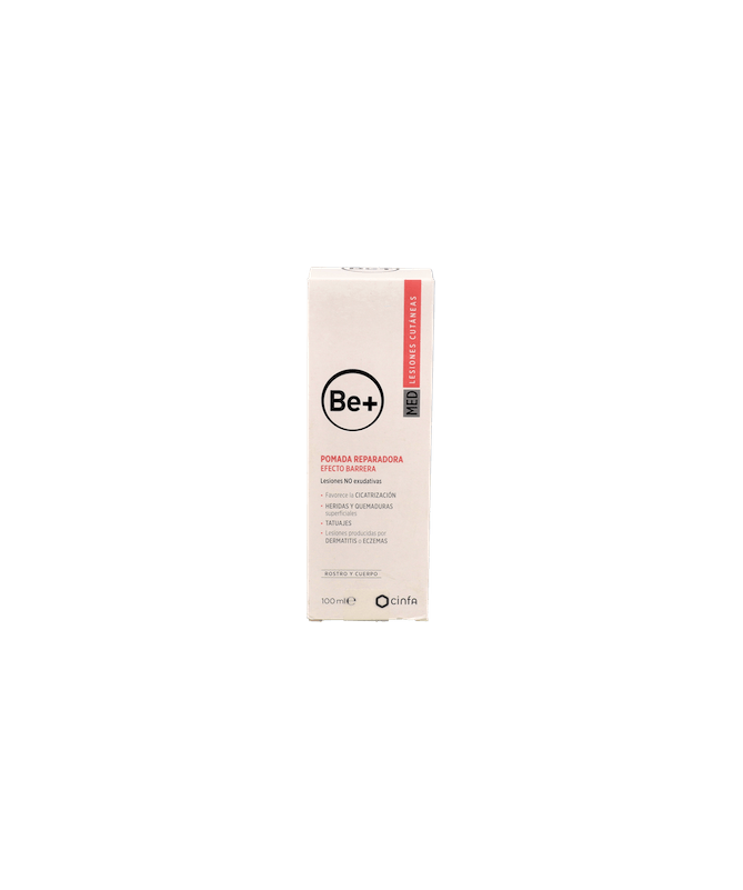 BE+ POMADA REPARADOR EFECT BARRERA 100ML – foto del producto pomada reparador efect BE+ POMADA REPARADOR EFECT BARRERA 100ML – foto del producto pomada reparador efect