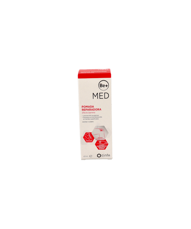BE+ POMADA REPARADORA EFECT BARRERA 40ML – foto del producto pomada reparadora efect BE+ POMADA REPARADORA EFECT BARRERA 40ML – foto del producto pomada reparadora efect