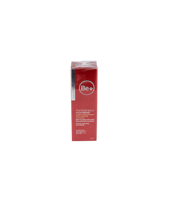 BE+ ENERG HOMBRE ANTIAR EMUL REIVT 50 ML – foto del producto energ hombre antiar BE+ ENERG HOMBRE ANTIAR EMUL REIVT 50 ML – foto del producto energ hombre antiar