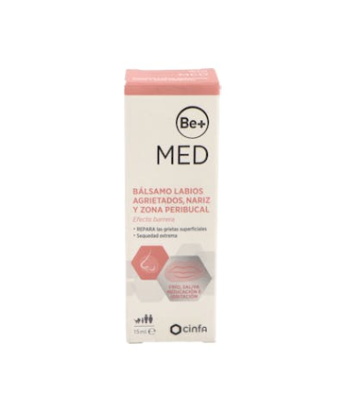 BE+MED BALSAMO LABIOS AGRIETADOS 15ML – foto del producto med balsamo labios