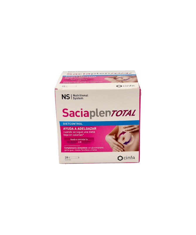 NS SACIAPLEN TOTAL 28 SOBRES 3 GRAMOS – foto del producto saciaplen total sobres NS SACIAPLEN TOTAL 28 SOBRES 3 GRAMOS – foto del producto saciaplen total sobres