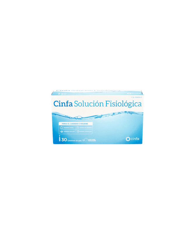 SOLUCION FISIOLOGICA CINFA 30 UNIDOSIS – foto del producto solucion fisiologica cinfa SOLUCION FISIOLOGICA CINFA 30 UNIDOSIS – foto del producto solucion fisiologica cinfa