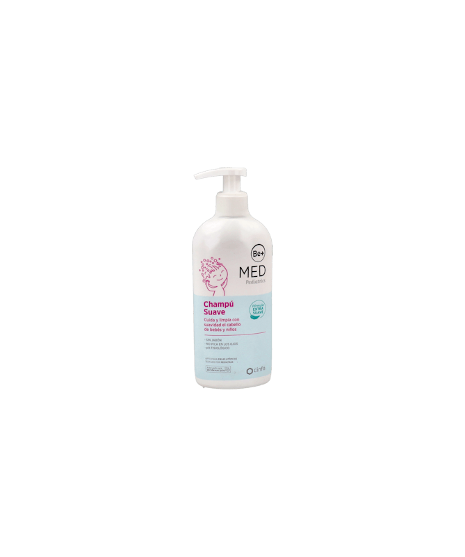 BE+MED PEDIATRICS CHAMPU SUAVE 300ML – foto del producto med pediatrics champu BE+MED PEDIATRICS CHAMPU SUAVE 300ML – foto del producto med pediatrics champu