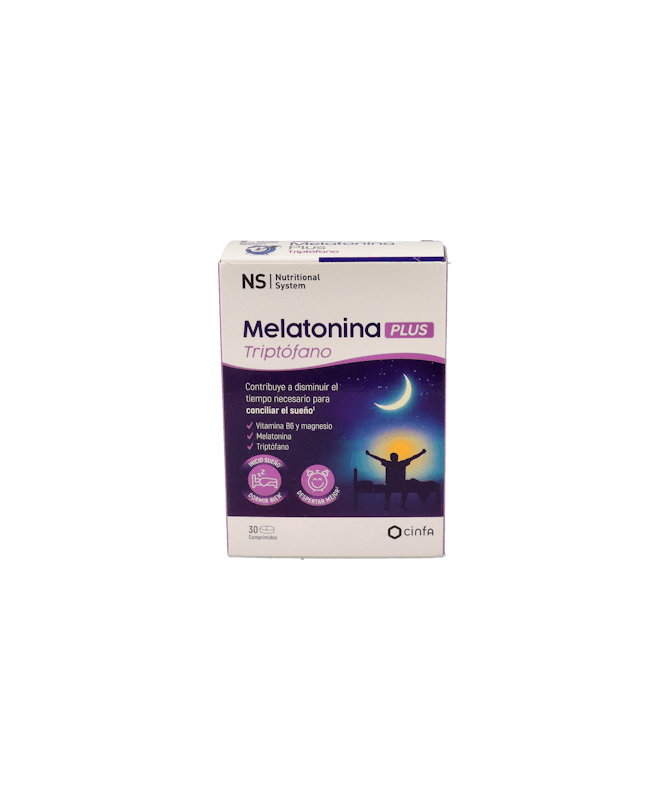 NS MELATONINA PLUS TRIPTOFANO 30 COMPR – foto del producto melatonina plus triptofano NS MELATONINA PLUS TRIPTOFANO 30 COMPR – foto del producto melatonina plus triptofano
