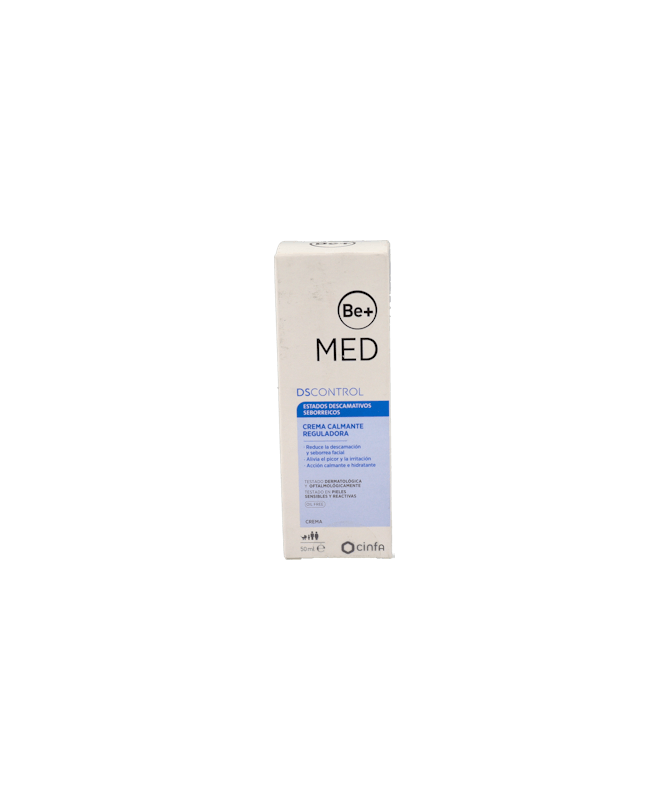 BE+MED DS CONTROL CREMA CALM REGUL 50ML – foto del producto med control crema BE+MED DS CONTROL CREMA CALM REGUL 50ML – foto del producto med control crema