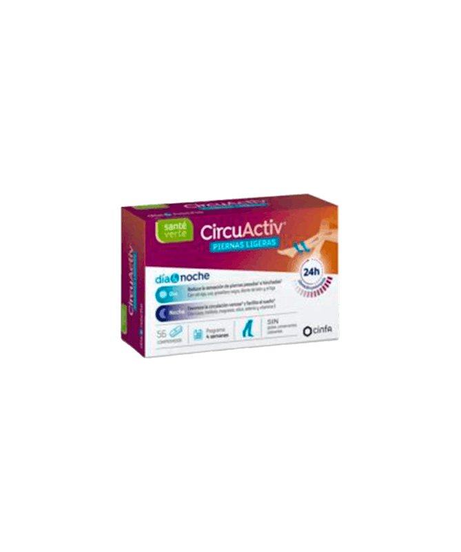 SANTE VERTE CIRCUACTIV DIA NOCHE 56 COMP – foto del producto cada sante verte SANTE VERTE CIRCUACTIV DIA NOCHE 56 COMP – foto del producto cada sante verte