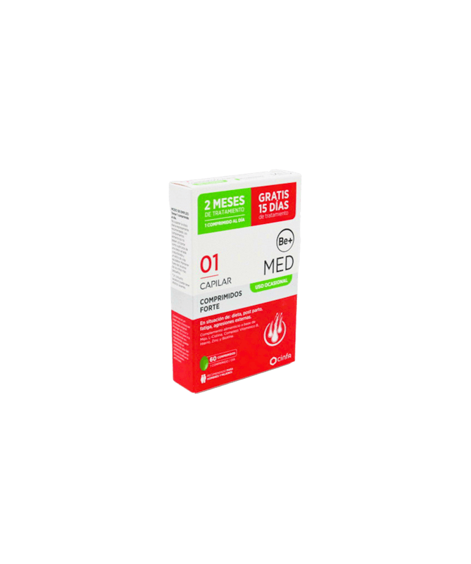 BE+MED CAPILAR USO OCASIONAL FORTE 60C – foto del producto med capilar uso