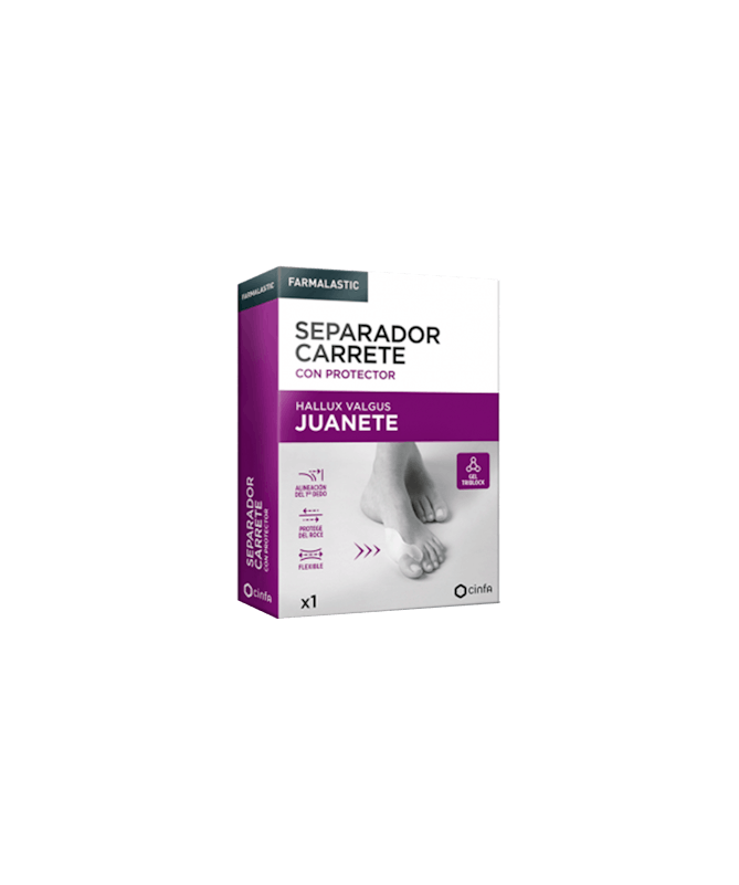 FARMALASTIC SEPARADOR CARRETE PROT TU 1U – foto del producto farmalastic separador carrete