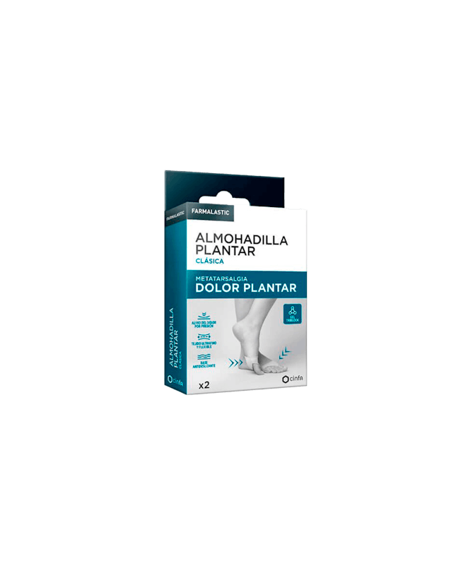 FARMALASTIC ALMOHADILLA PLANTAR CLAS 1U – foto del producto farmalastic almohadilla plantar