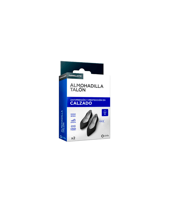 FARMALASTIC ALMOHADILLA TALON T UNICA 2U – foto del producto farmalastic almohadilla talon