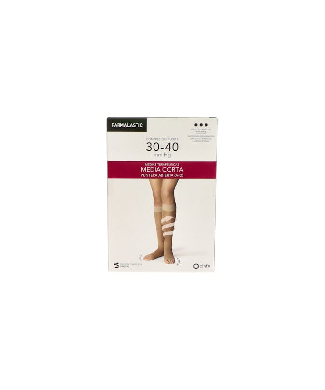 MEDIA CORTA FARMALASTIC FUERTE GRANDE – foto del producto media corta farmalastic